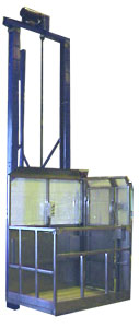 Single axis mast lift