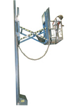 Blast Media Aerial Work Platform